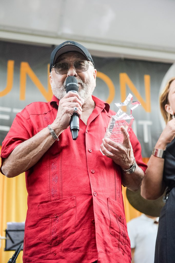 Eddie Palmieri with Union Settlement. Photos by Olivier & Co. Media Group.